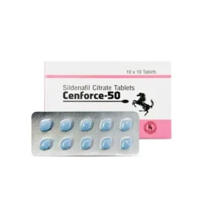 Cenforce 50 mg (Sildenafil Citrate)