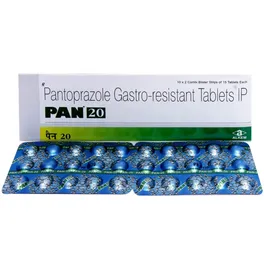 Pan 20 mg (Pantoprazole)