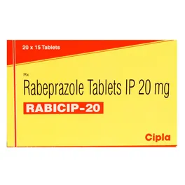 Rabicip 20 mg (Rabeprazole)