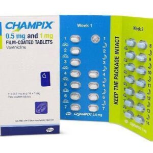 Champix 0.5mg and 1mg (Varenicline)