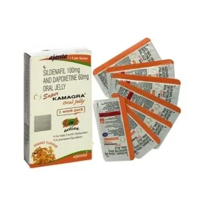 Kamagra Oral Jelly 100mg Pack (Sildenafil Citrate)