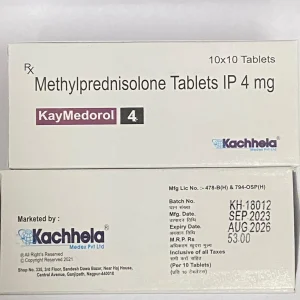 Kaymedorol 4 mg (Methylprednisolone)