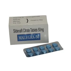 Malegra 50mg (Sildenafil Citrate)