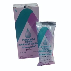 Travoprost & Timolol eye drops (Generic)