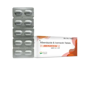 ZBD Plus 12 mg (Albendazole & Ivermectin)